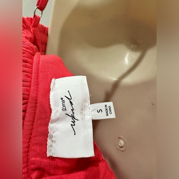 Soma WNKD Soft Jersey Flowy Short Dress In Sweet Azalea - Picture 7 of 7